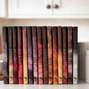 Williams-Sonoma Hardcover Cookbook Collection Bundle - PICK ANY 3!